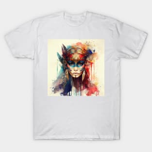 Powerful Warrior Woman #6 T-Shirt